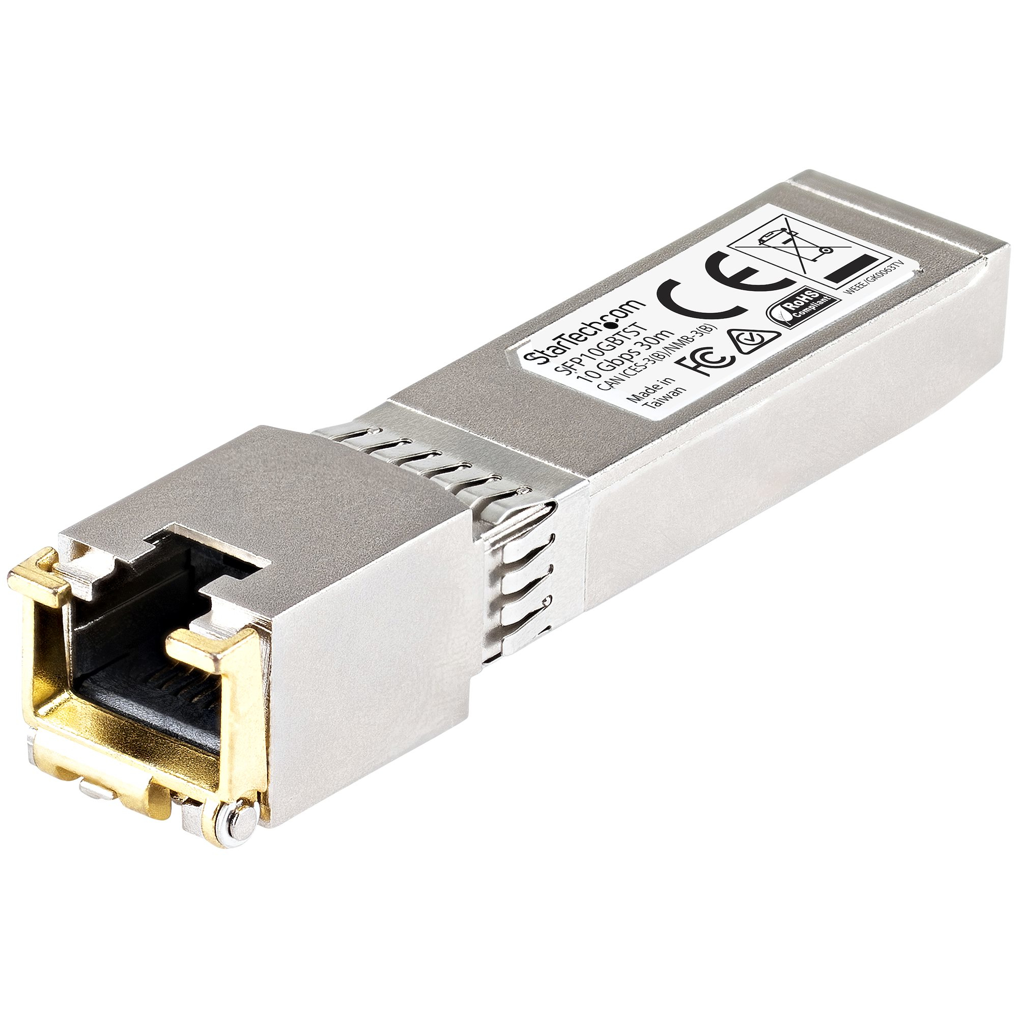 StarTech.com SFP+ Transceiver 10GBASE‑T 30 m