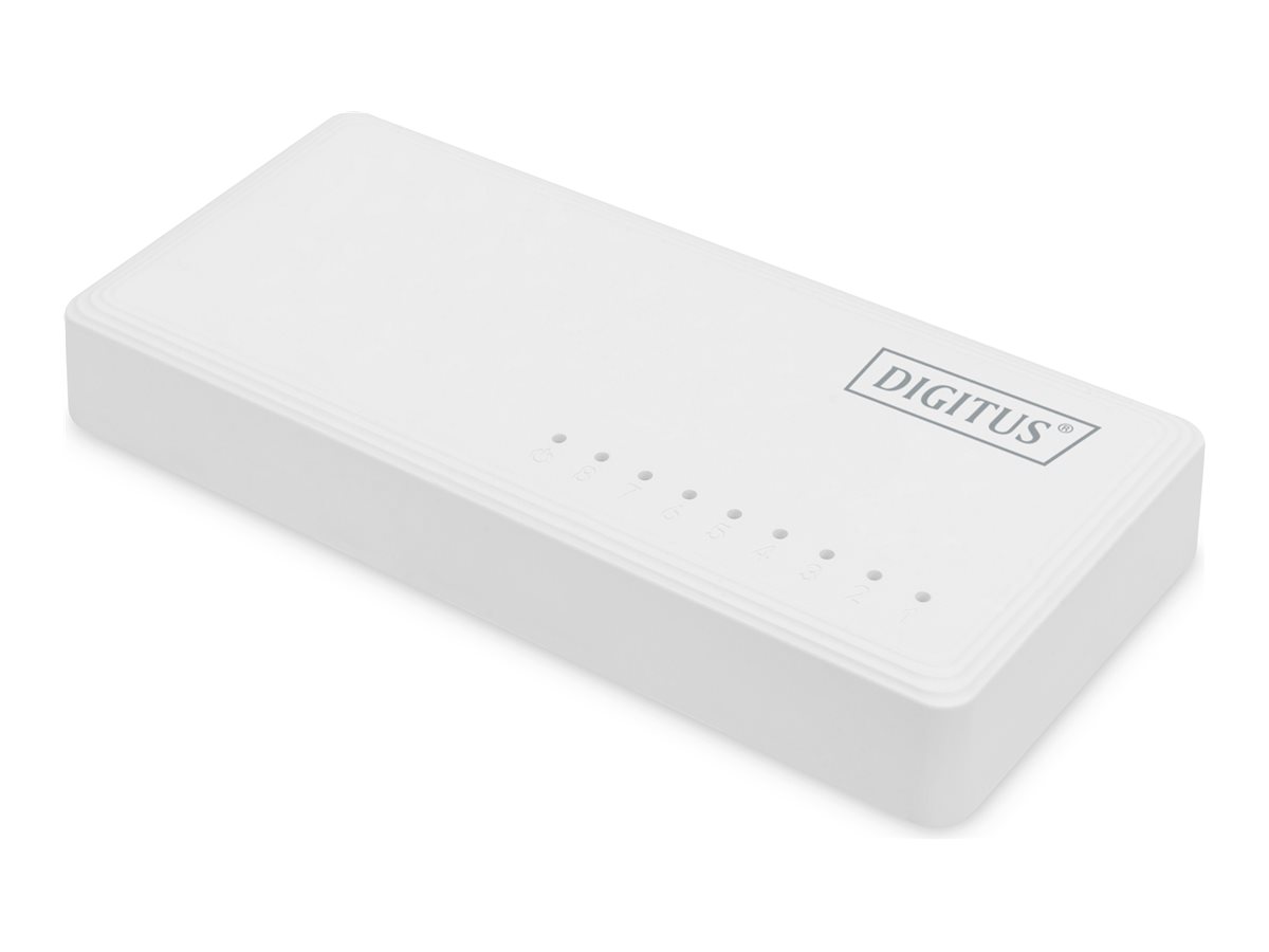DIGITUS 8-Port Gigabit Switch, Unmanaged