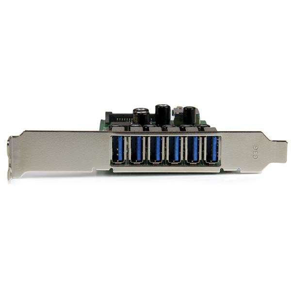 STARTECHCOM 7 Port PCI Express SuperSpeed USB 30 Card Adapter