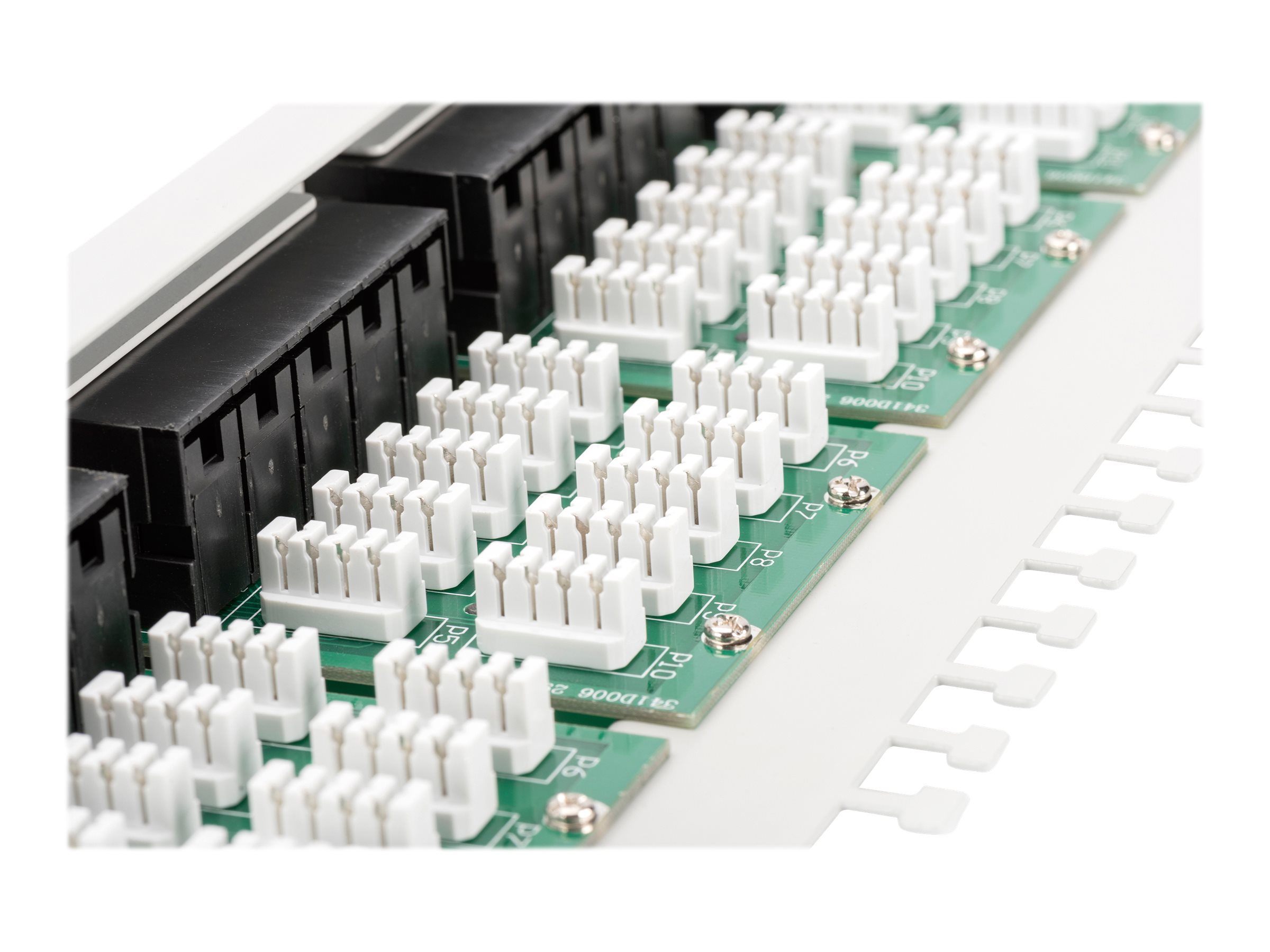 DIGITUS CAT 3 ISDN Patch Panel, ungeschirmt, 50Port grau