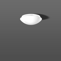 RZB LightingWand- / Deckenleuchte Flat A60 75W E27 D305 H115 Abd. PMMA