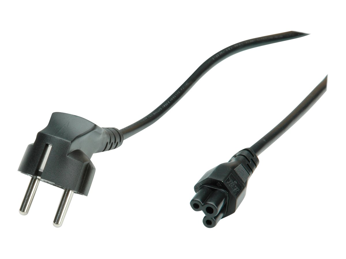 VALUE Netzkabel 3pol. Notebook-Buchse schwarz 1,8m VALUE Netzkabel 3pol. Notebook-Buchse schwarz 1,8m