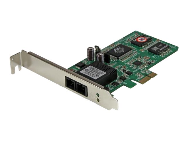 StarTech.com LWL / Glasfaser PCI Express Gigabit Netzwerkkarte - SC Fibre Channel Multimode NIC - 550m - Netzwerkadapter