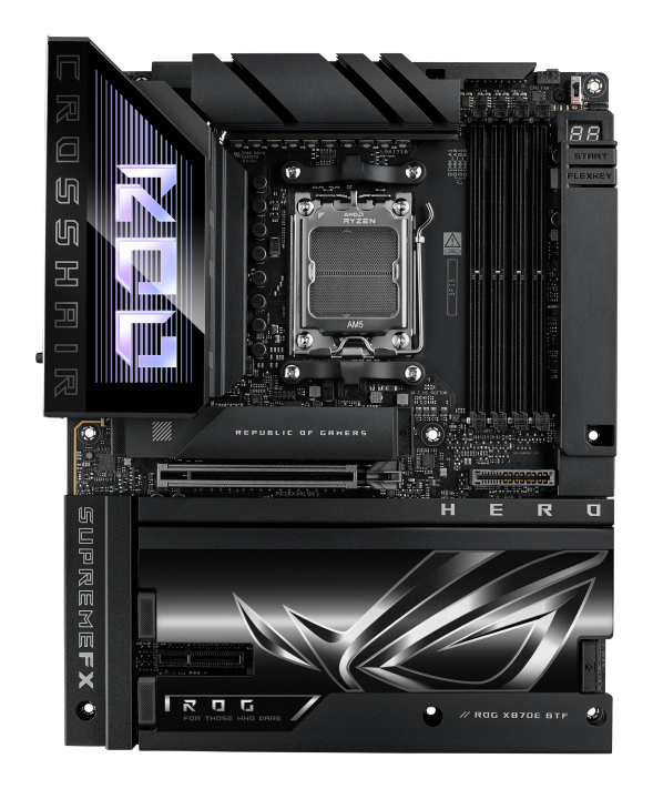 ASUS AMD X870E AM5 Socket ATX motherboard 4xDDR5 1xHDMI 21 5xM2 4xSATA
