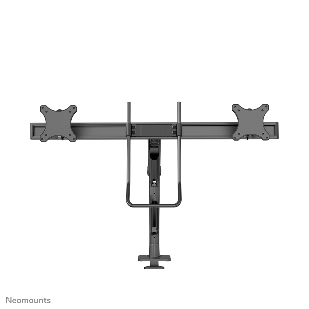 NEOMOUNTS Next One Desk Mount double display crossbar topfix clampgrommet