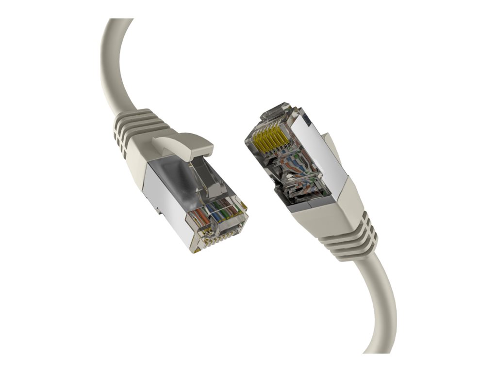 EFB Netzwerkkabel CAT8.1 S/FTP PIMF 40GB Ethernet Kupfer 0,5m grau EFB Netzwerkkabel CAT8.1 S/FTP PIMF 40GB Ethernet Kupfer 0,5m grau