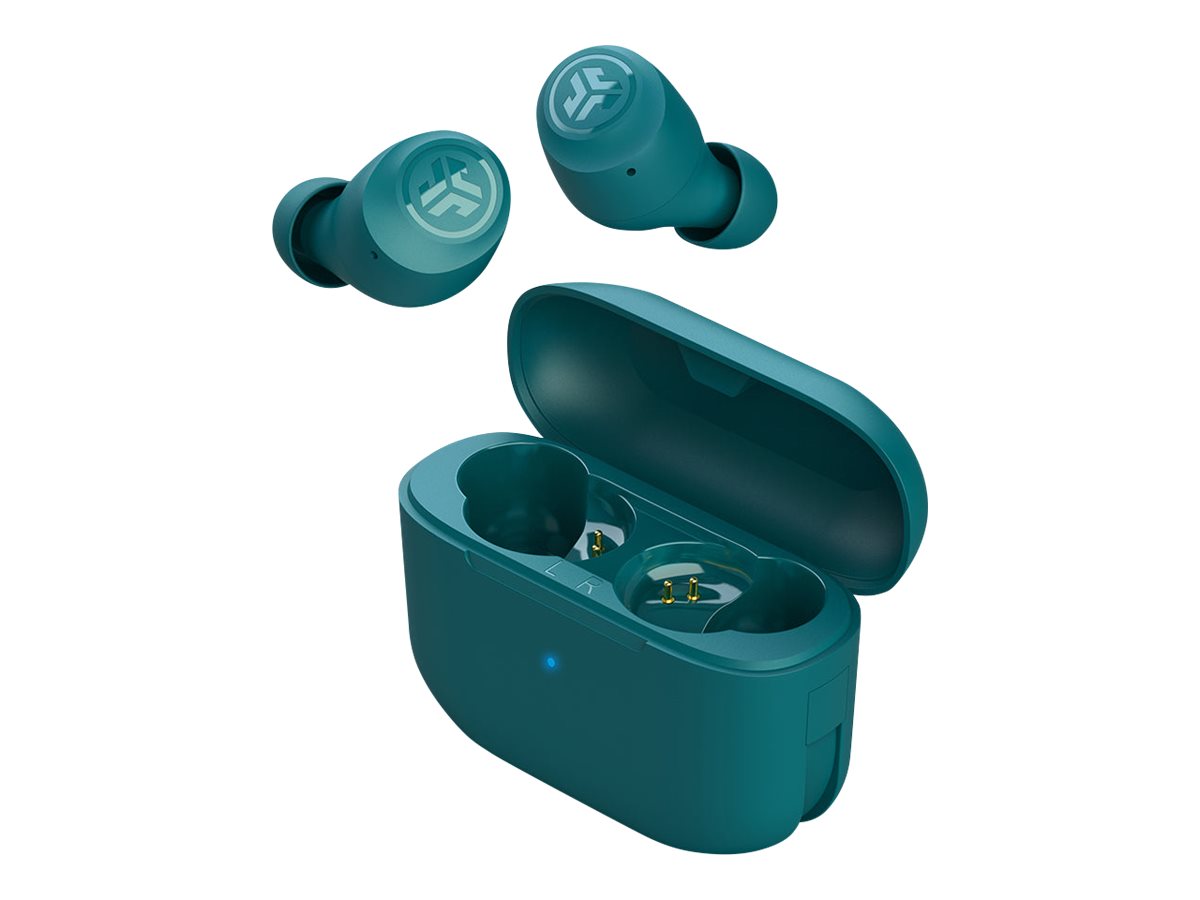 JLab Go Air Pop True Wireless Headphones Teal