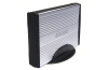 aixcase GehÃ¤use Silber USB2.0 3.5 8.9cm SATA OTB ALU