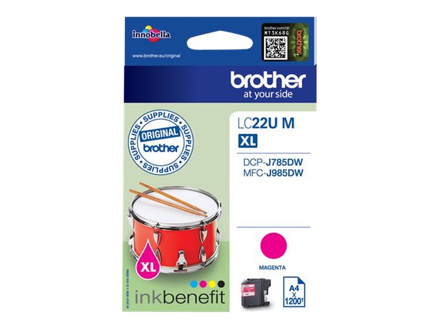 LC22UM BROTHER MFC Tinte magenta 1200 LC22UM BROTHER MFC Tinte magenta 1200