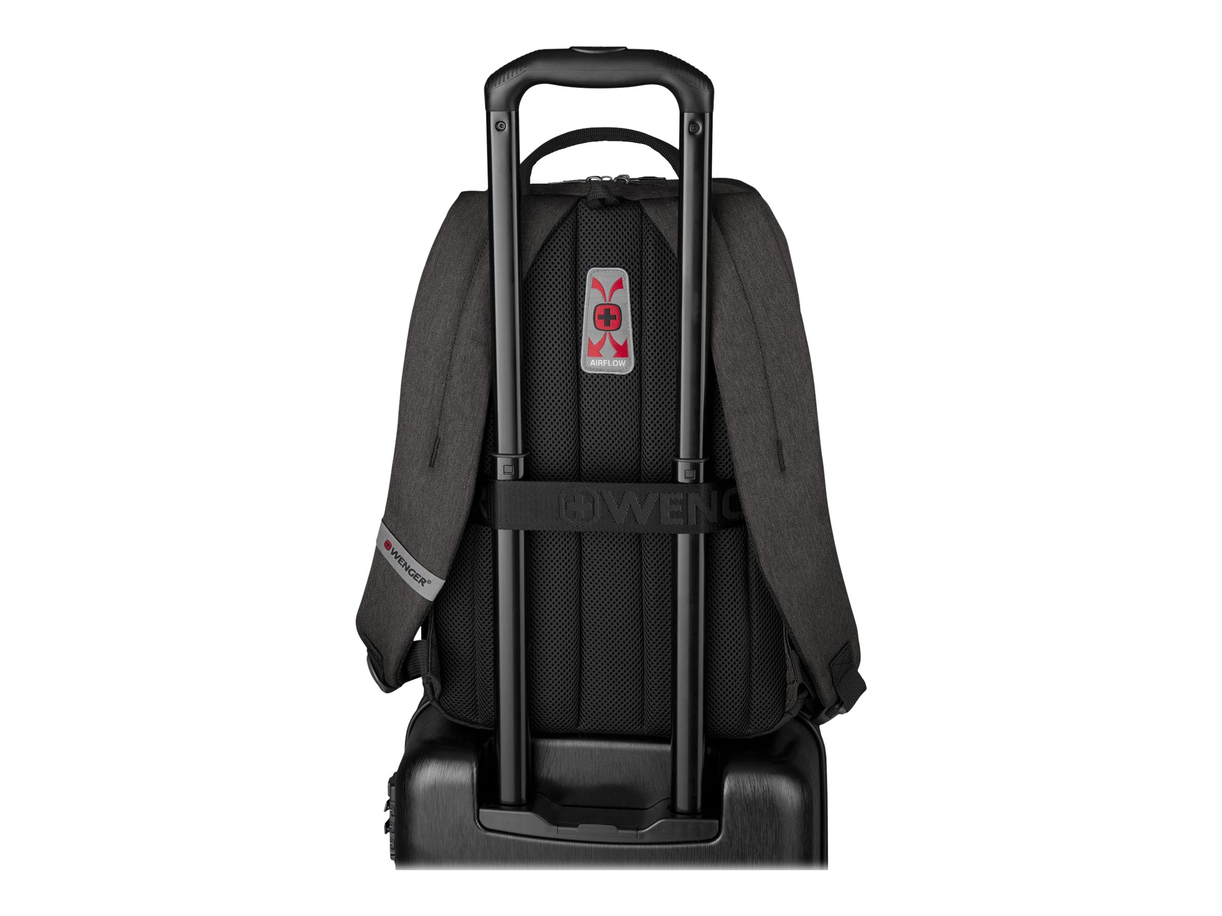 Wenger MX Reload 14ZollLaptopRucksack mit Tabletfach grau