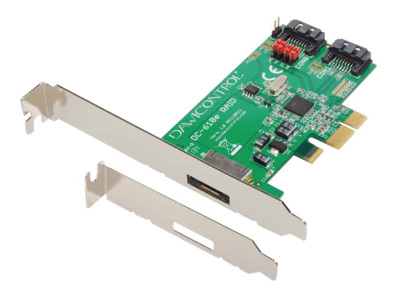 Dawicontrol PCI Card PCI-e DC-610e  RAID 2Kanal SATA 6G Blis