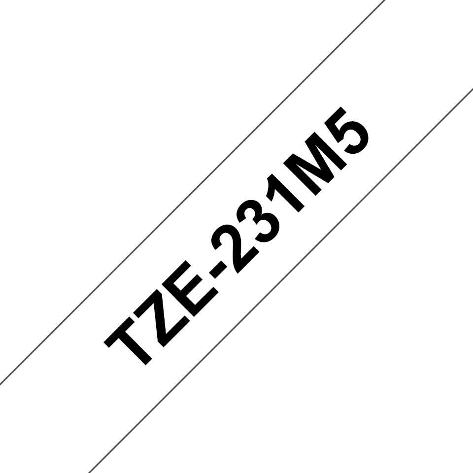 TZE231M5 BROTHER PT Schriftband 5 12mm