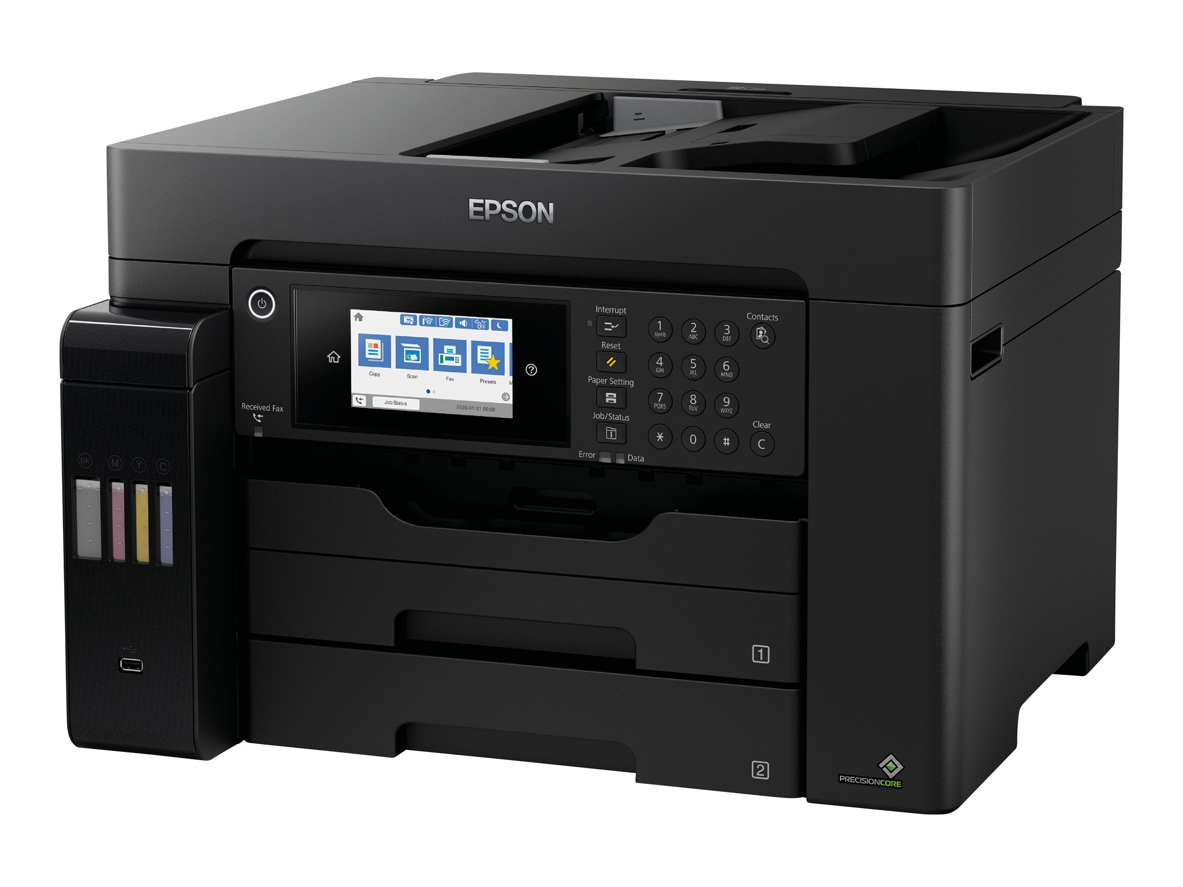 EPSON EcoTank ET-16650 4 in 1 Tintenstrahl-Multifunktionsdrucker schwarz EPSON EcoTank ET-16650 4 in 1 Tintenstrahl-Multifunktionsdrucker schwarz