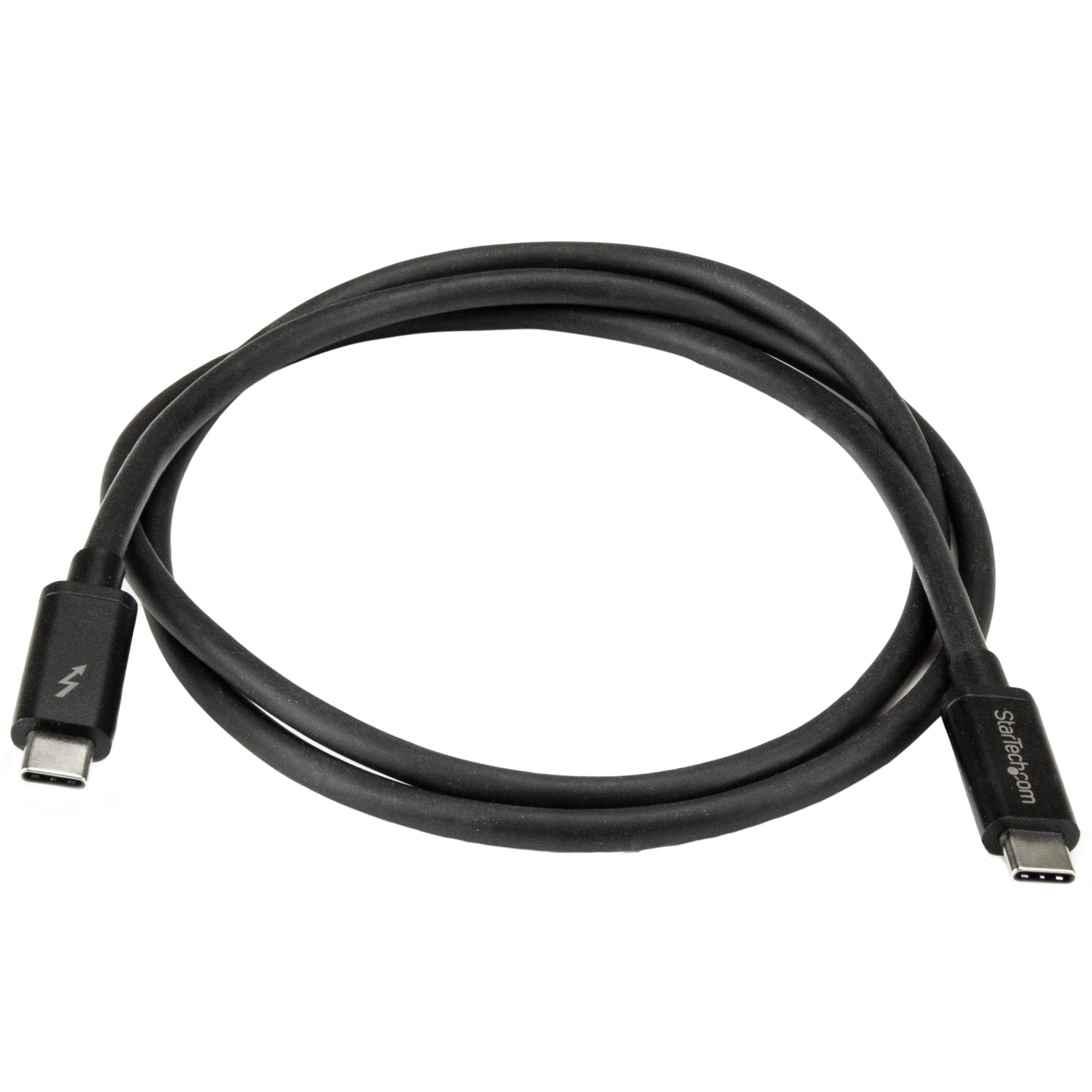 STARTECHCOM 1m Thunderbolt 3 20Gbps USBC Cable Thunderbolt USB and DisplayPort Compatible