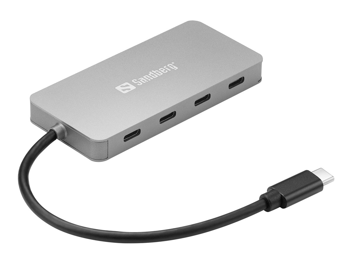 SANDBERG USB-C to 4 x USB-C Hub SANDBERG USB-C to 4 x USB-C Hub