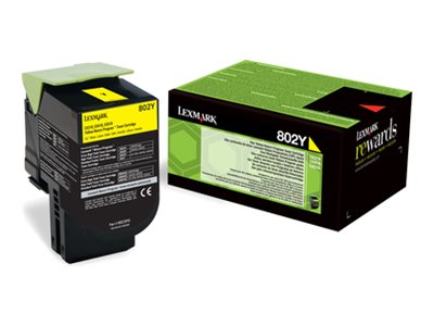 80C20Y0 LEXMARK CX Toner yellow return 80C20Y0 LEXMARK CX Toner yellow return