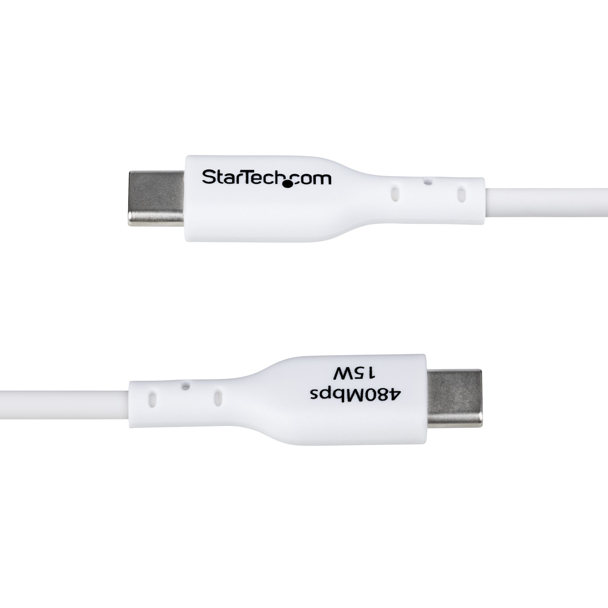 StarTech.com USB-A to USB-C Kabel 1 m 3 A Weiß