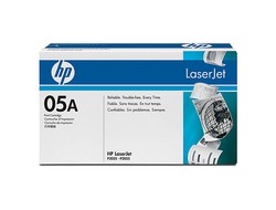 HP 05A original LaserJet Toner cartridge CE505A black standard capacity 2.300 pages 1-pack Smart Printing TechnologY