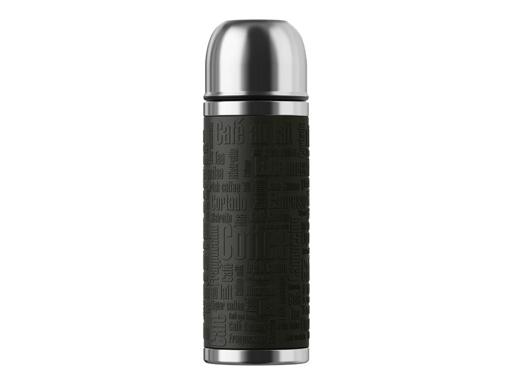 emsa Isolierflasche SENATOR Sleeve schwarz 1,0 l, 1 St