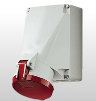 Mennekes CEE-Wanddose 1145A 63A5P 6H400V IP44 Mennekes CEE-Wanddose 1145A 63A5P 6H400V IP44