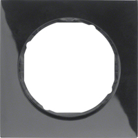 Berker Rahmen 10112245 1fach R3 schwarz gl