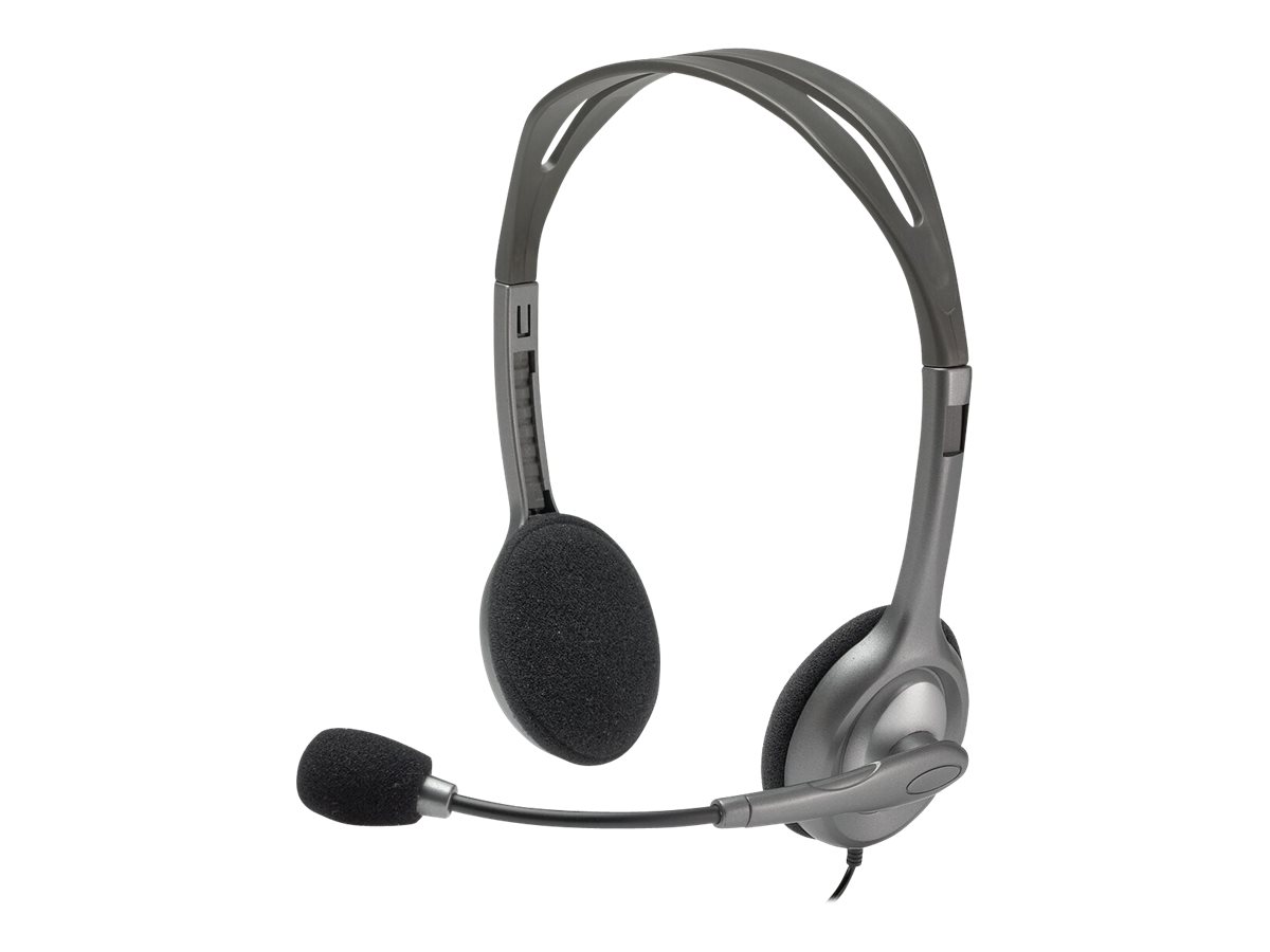 LOGITECH H110 STEREO HEADSET 3.5mm