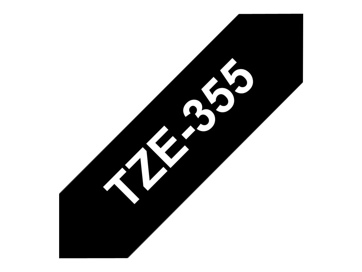 TZE355 BROTHER PTOUCH 24mm SCHW-WEISS