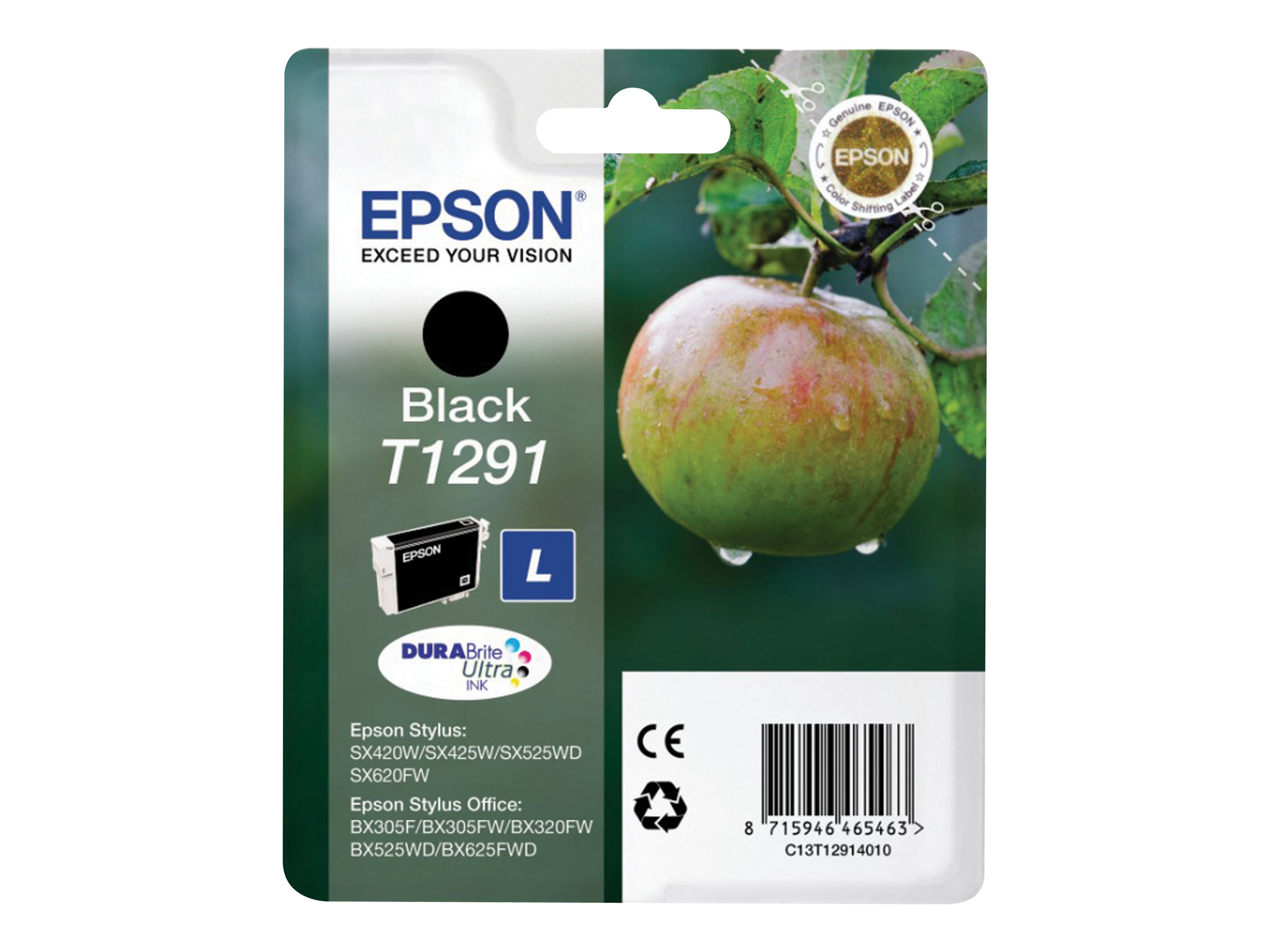 C13T12914012 EPSON BX Tinte black ST 385 C13T12914012 EPSON BX Tinte black ST 385