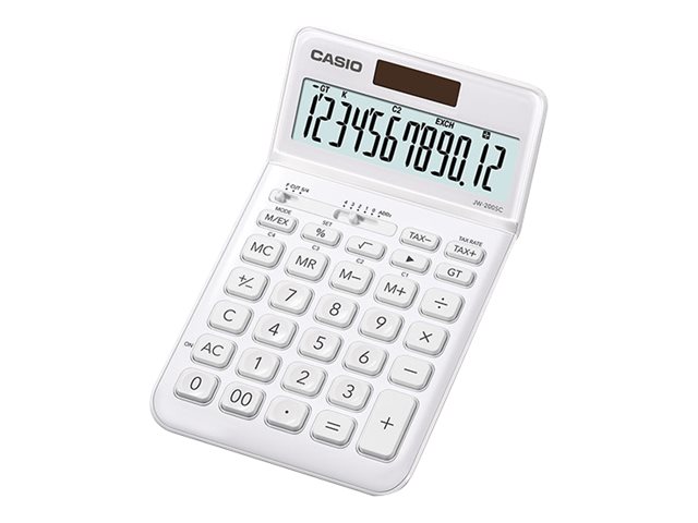 CASIO JW-200SC Tischrechner weiss CASIO JW-200SC Tischrechner weiss