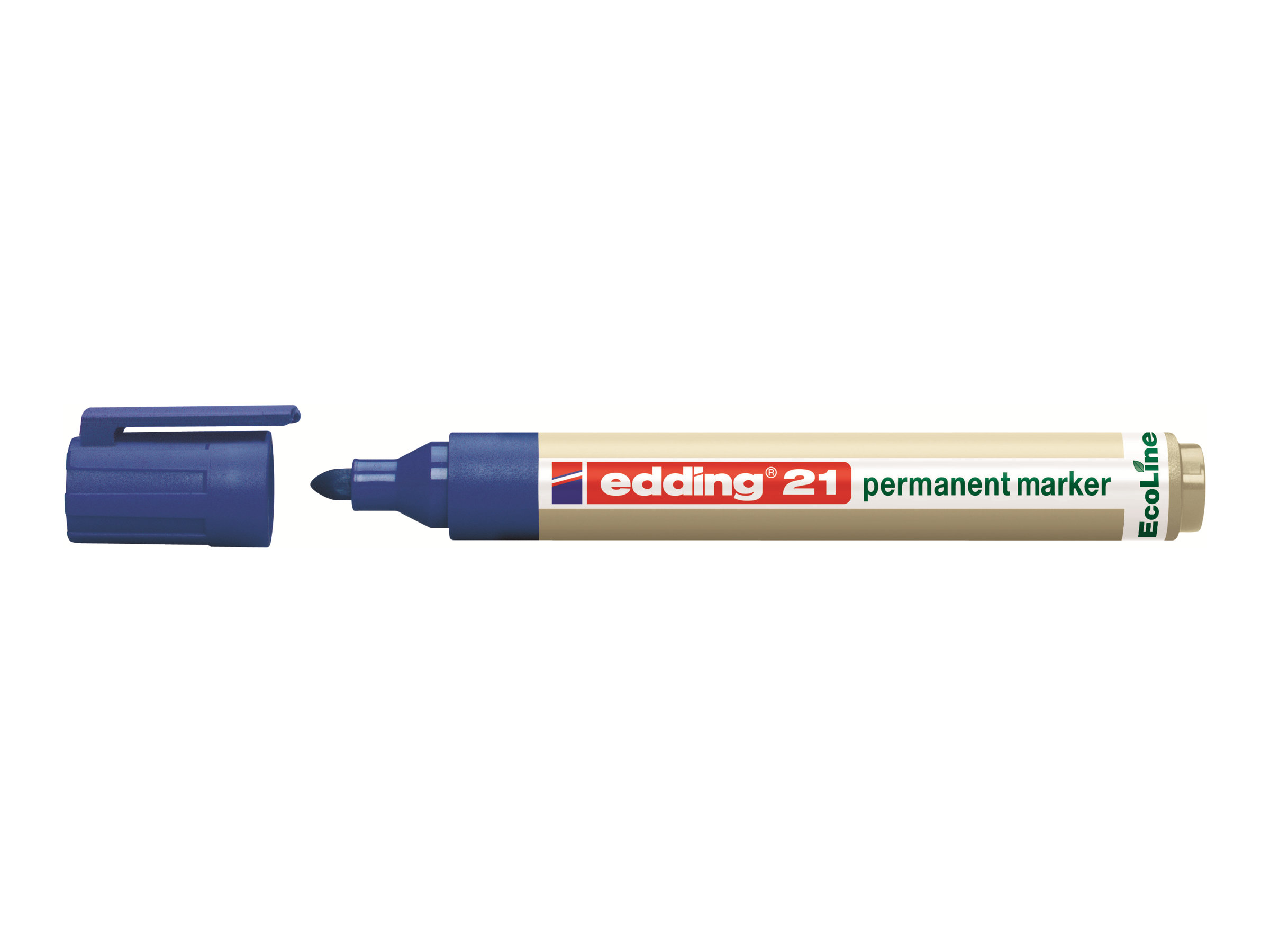 edding 21 EcoLine Permanentmarker blau 1,5 3,0 mm, 10 St