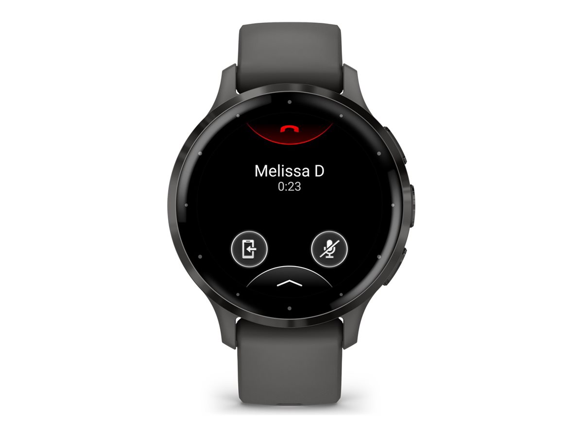 GARMIN Venu 3S Smartwatch kieselgrau, schiefergrau