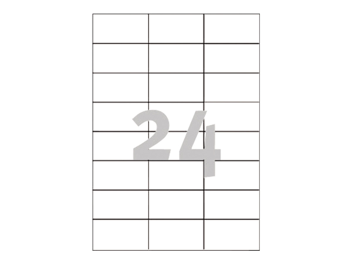 2.400 AVERY Zweckform Etiketten 3474 weiss 70,0 x 37,0 mm 2.400 AVERY Zweckform Etiketten 3474 weiss 70,0 x 37,0 mm