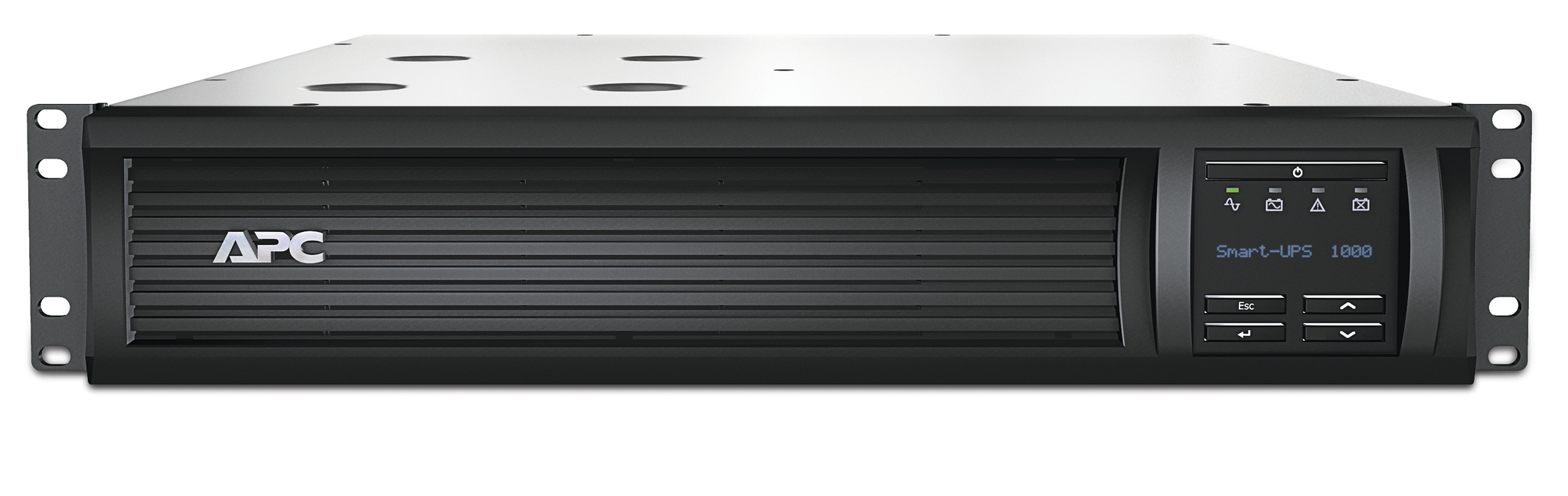 APC SMT1000RMI2UC SmartUSV 1000 VA 700Watt LCD 2HE, 230 V, mit SmartConnect