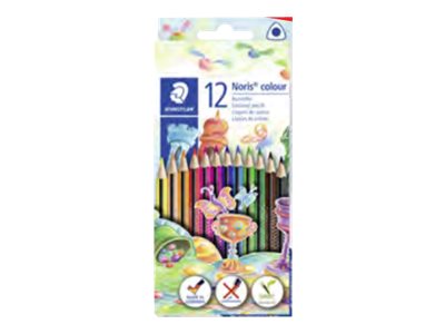 STAEDTLER Noris® colour 187 Buntstifte farbsortiert, 12 St. STAEDTLER Noris® colour 187 Buntstifte farbsortiert, 12 St.