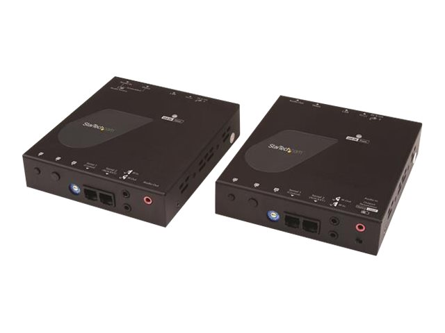 STARTECHCOM HDMI ueber IP Extender Kit Video over IP Externeder mit Videowand unterstuetzung HDMI Extender Verlaengerung 4K