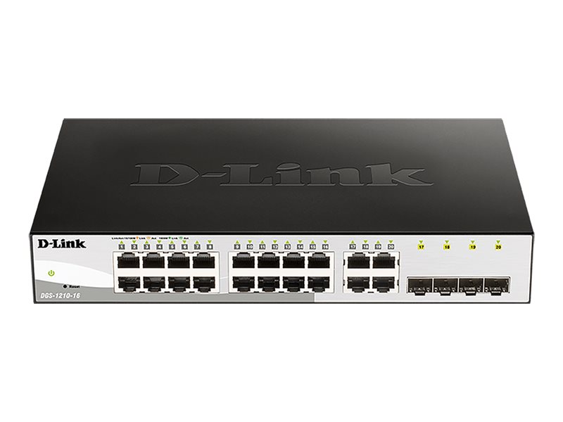 D-LINK DGS1210-16/E SMART SWITCH