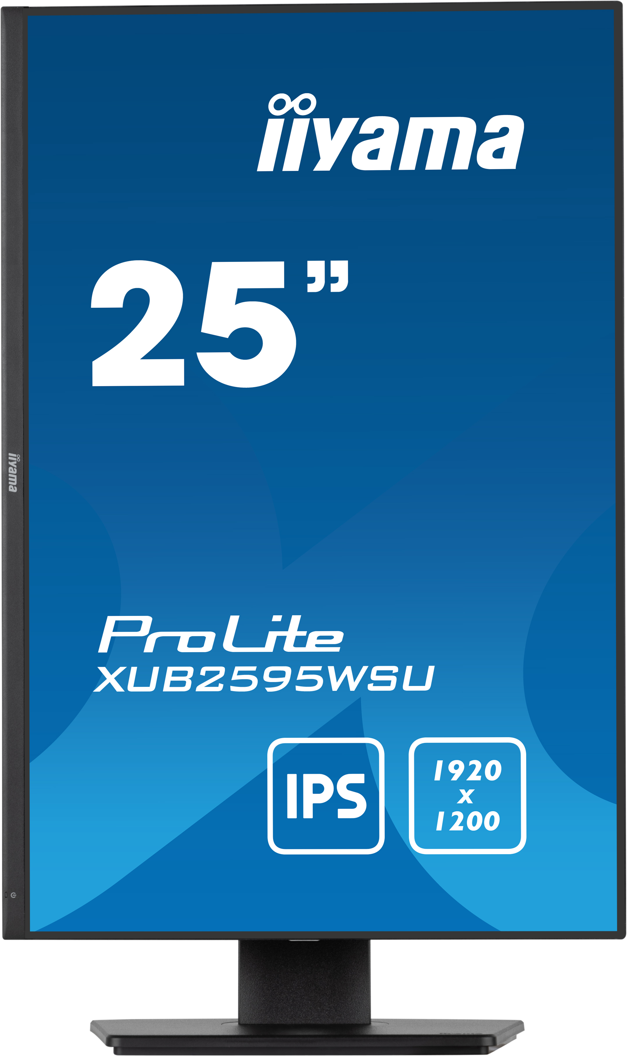 IIYAMA XUB2595WSUB5 63,5cm 25Zoll ETE IPSpanel 1920x1200 300cdm VGA HDMI DisplayPort 4ms Speakers USB HUB 2x20 15cm Height Adj
