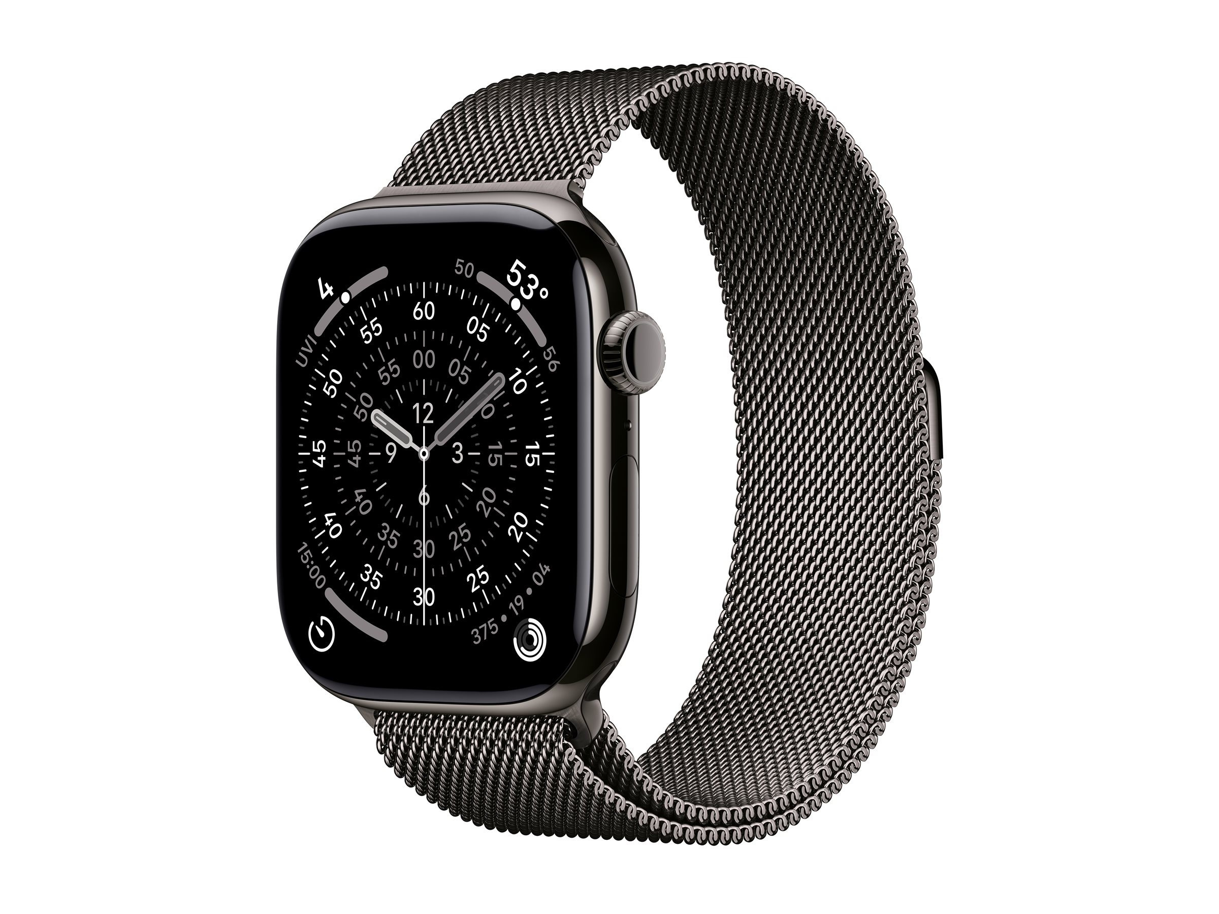 APPLE Watch Series 11 GPS + Cellular 46mm Slate Titanium Case with Slate Milanese Loop - M/L APPLE Watch Series 11 GPS + Cellular 46mm Slate Titanium Case with Slate Milanese Loop - M/L