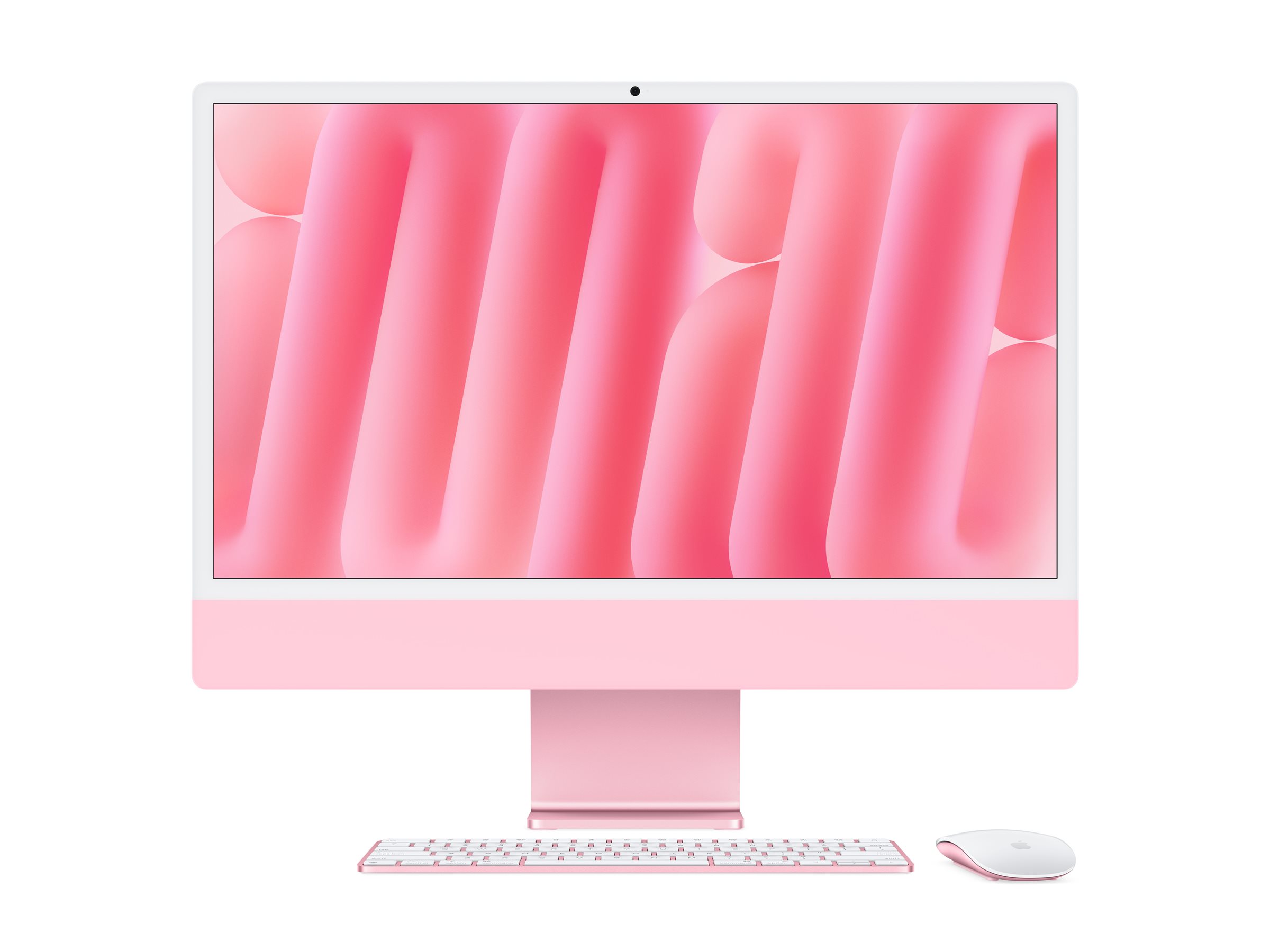 APPLE 24inch iMac with Retina 4.5K display Apple M4 chip with 10core CPU and 10core GPU 16GB 256GB SSD Pink