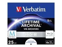 5 verbatim Blu-ray BD-R 25 GB bedruckbar 5 verbatim Blu-ray BD-R 25 GB bedruckbar