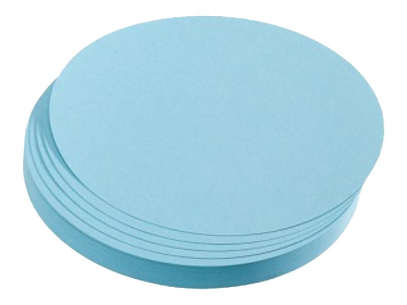 FRANKEN Moderationskarten blau Ø 14,0 cm, 500 Blatt