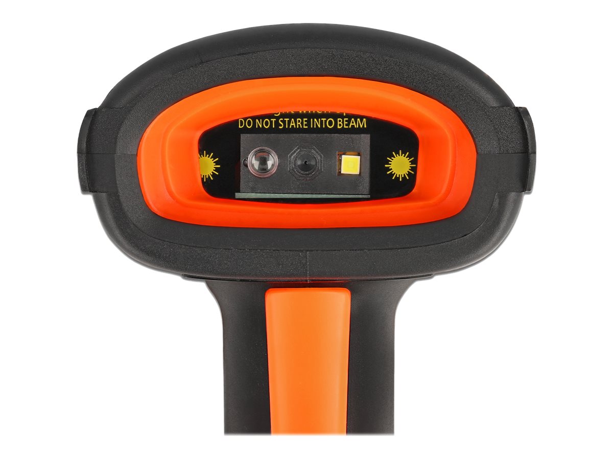 Delock Industrie Barcode Scanner 1D und 2D f?r 2,4 GHz oder Bluetooth