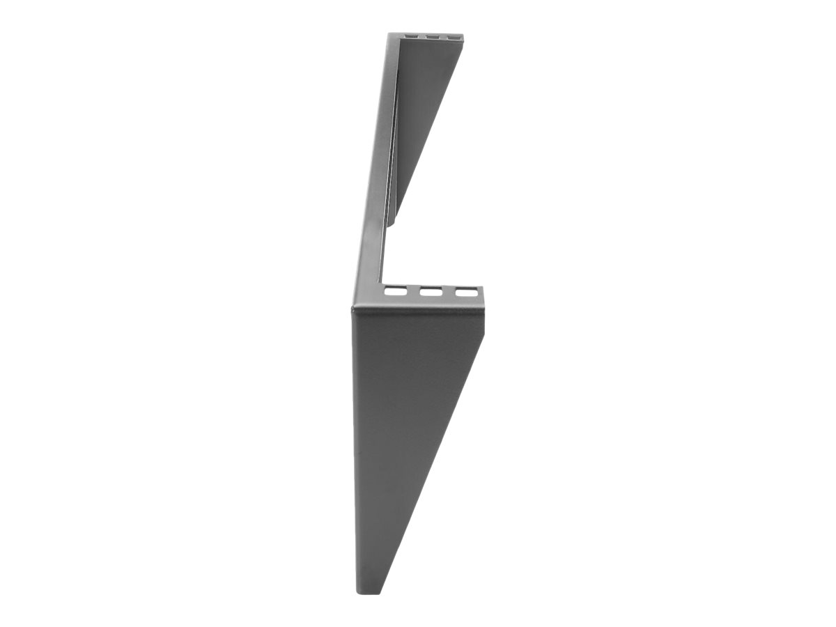 STARTECH.COM 19 Zoll 1HE vertikales Wandmontage Rack aus Stahl - 1U Rack Bracket 19 Zoll - Schwarz STARTECH.COM 19 Zoll 1HE vertikales Wandmontage Rack aus Stahl - 1U Rack Bracket 19 Zoll - Schwarz