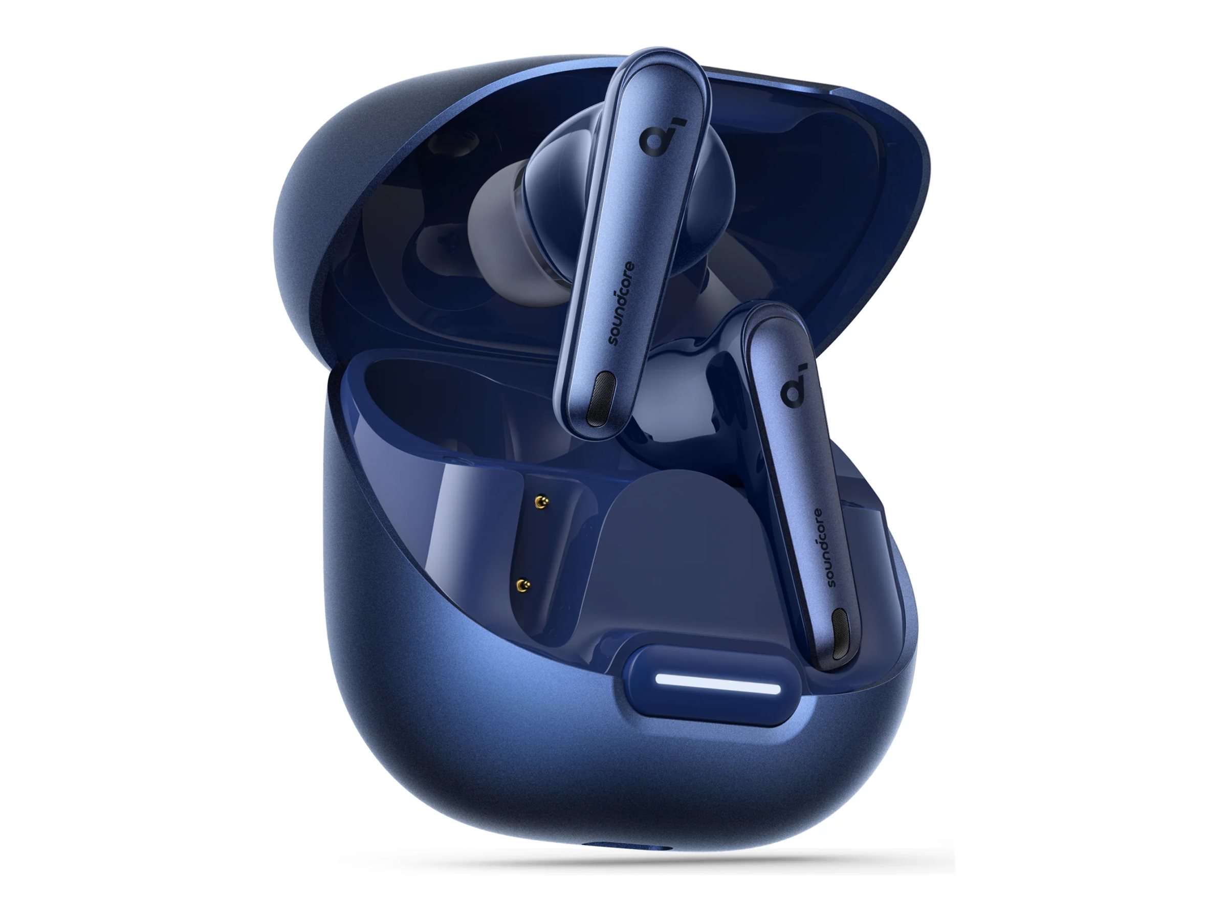 ANKER Soundcore Liberty 4 NC blau True-Wireless Earbuds ANC 2.0 11mm Audiotreiber Hi-Res Sound LDAC EQ mit HearID IPX4 6 Mikros
