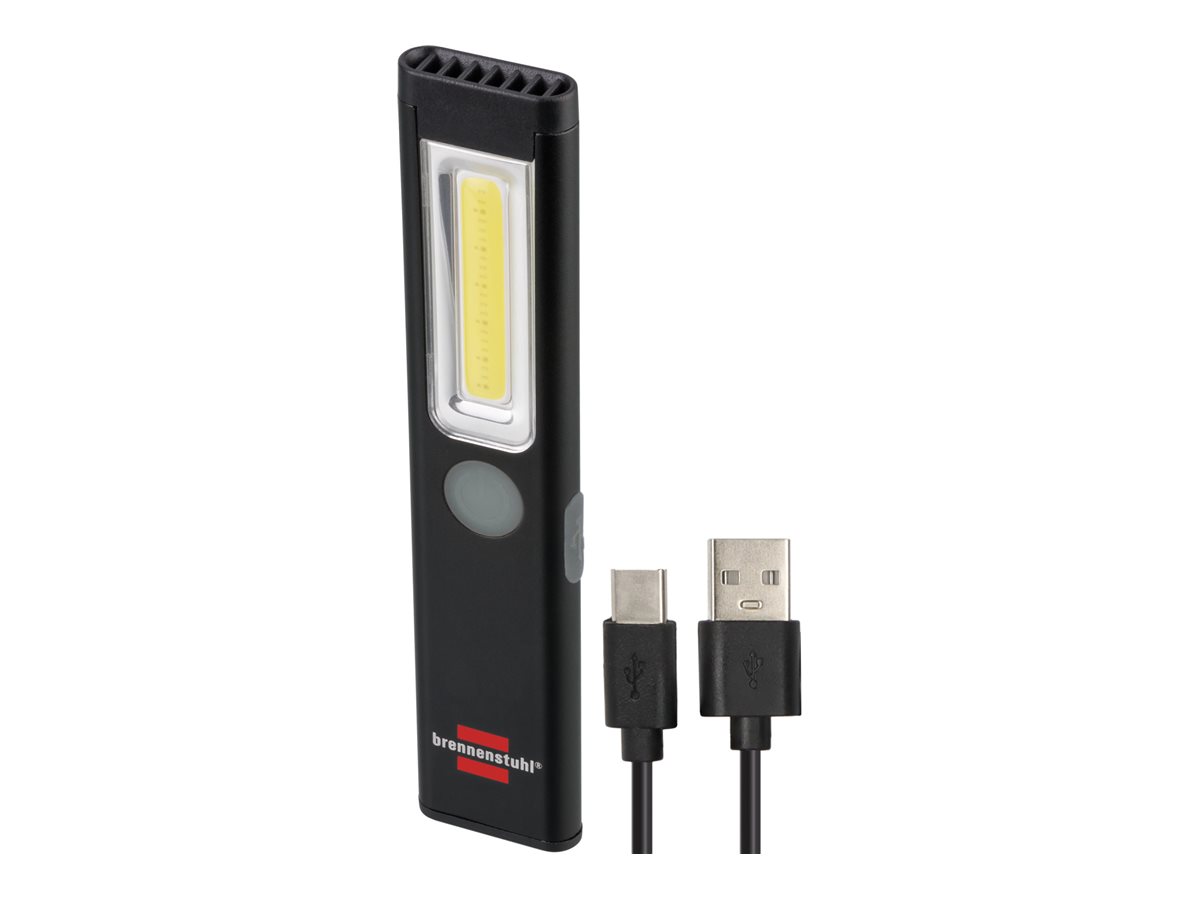 Brennenstuhl LED Akku Handleuchte PL 200 AC 200lm mit COB LED und USB C-Port
