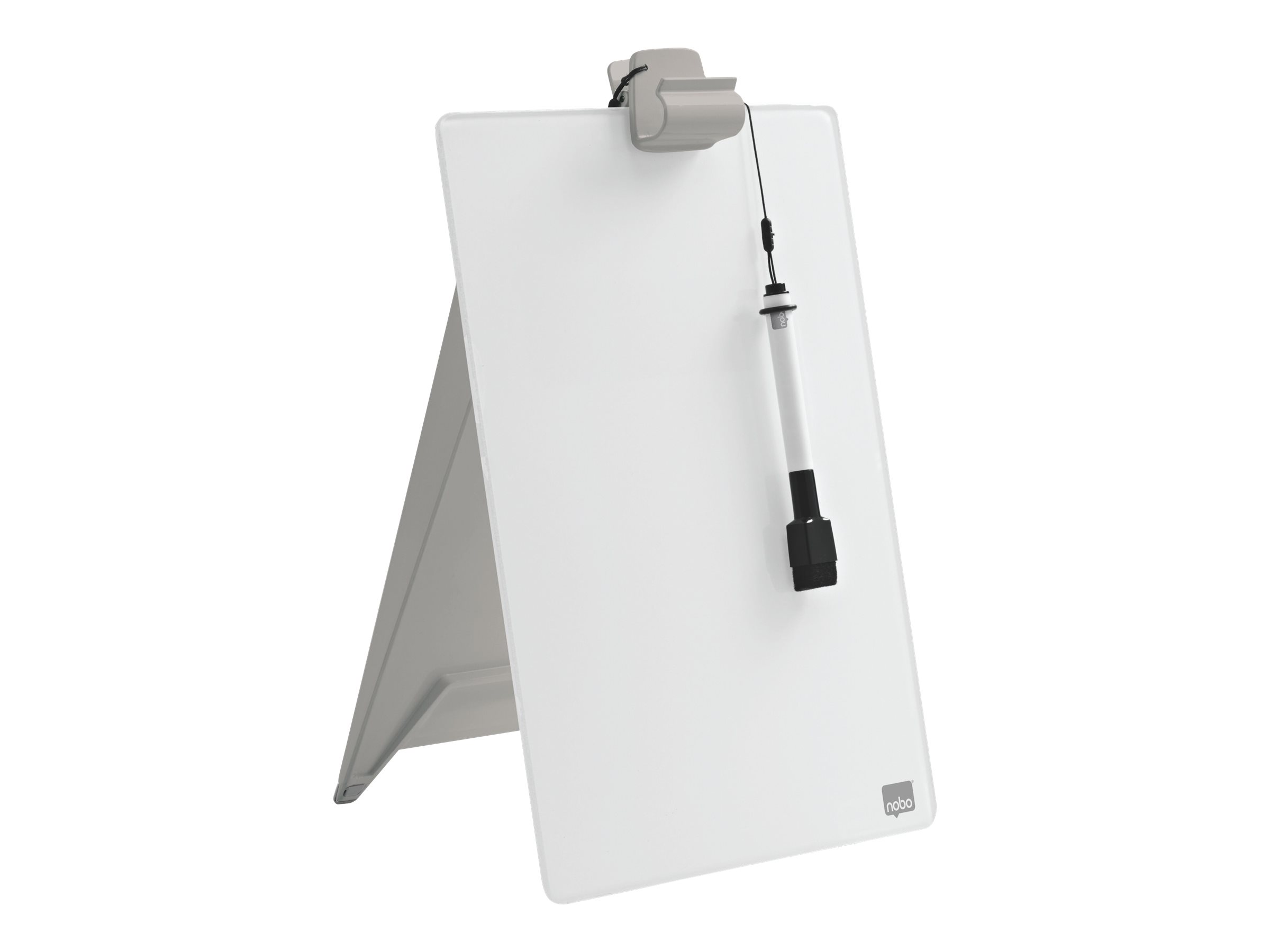 Nobo Diamond Whiteboard Desktop 21,6 x 29,7 cm brillant weiß Glas