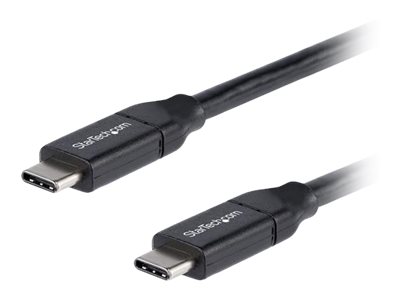 STARTECH.COM USB C to USB C Cable - 1.5 ft / 0.5m - 5A PD - White - USB 2.0 - USB-IF Certified - USB Type C Cable - Charging Cable