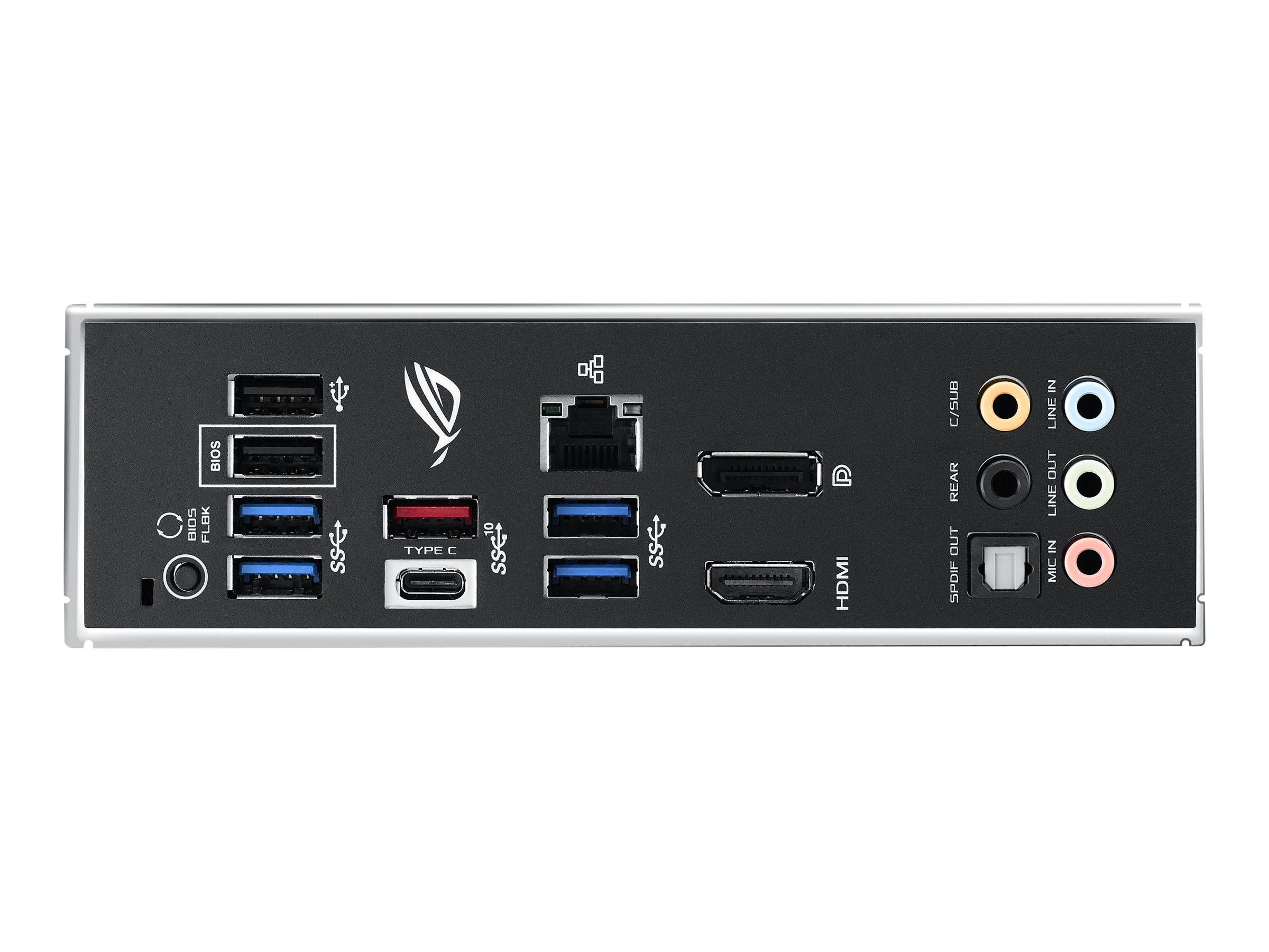ASUS ROG STRIX B550-F GAMING ATX MB PCIe 4.0-ready dual M.2 USB3.2 Gen 2 Type-C plus HDMI2.1 and DisplayPort1.2 output support