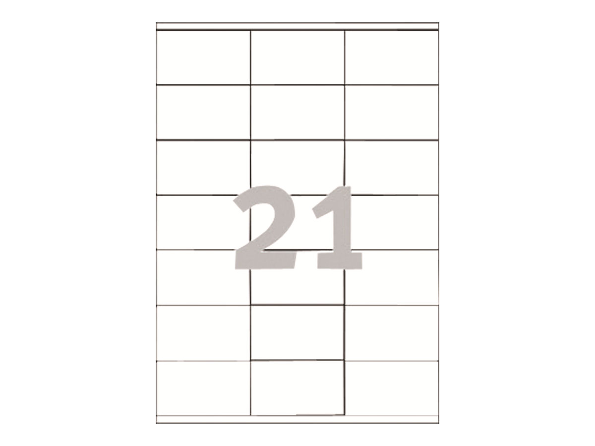 2.100 AVERY Zweckform Etiketten 3481 weiss 70,0 x 41,0 mm 2.100 AVERY Zweckform Etiketten 3481 weiss 70,0 x 41,0 mm