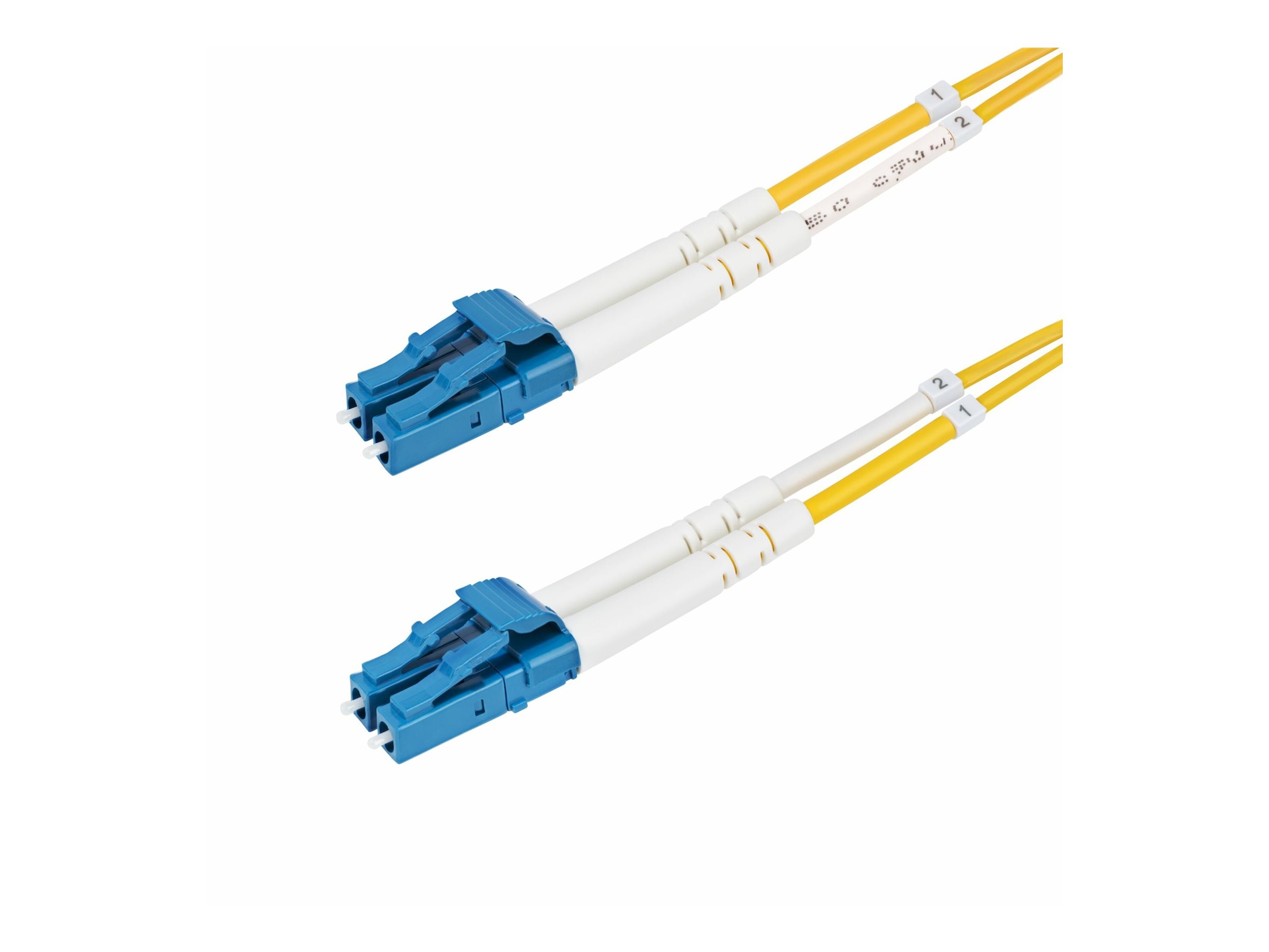STARTECHCOM 25meter LWL Patchkabel LC LC UPC Singlemode OS2 Duplex 9125um 10Gbit LSZH Glasfaserkabel